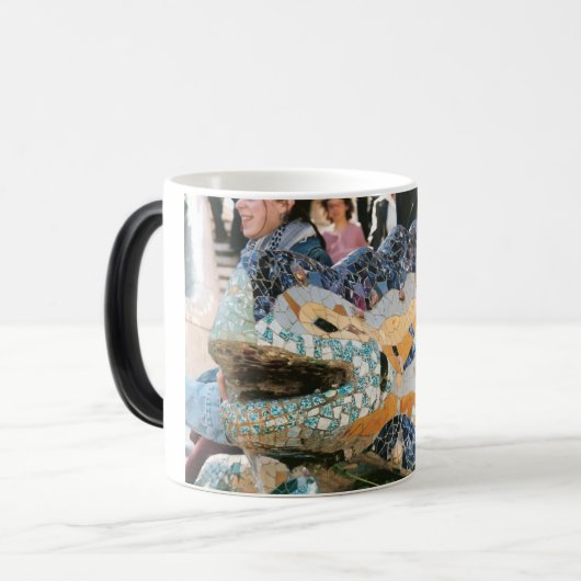 Barcelona magische mok (Voorkant links)