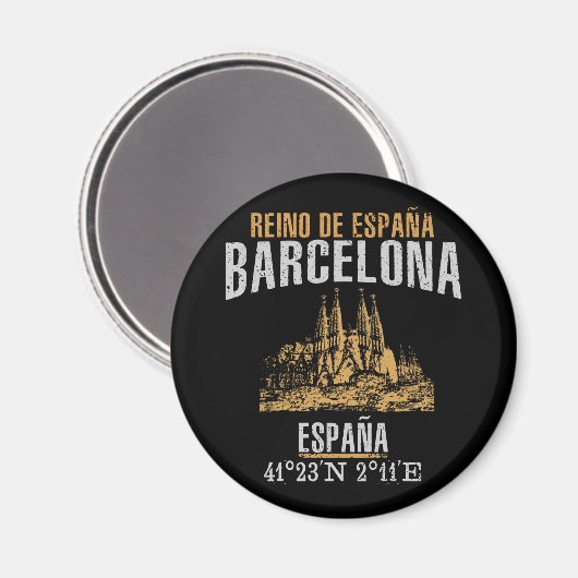 Barcelona Magneet (Voorkant / Achterkant)