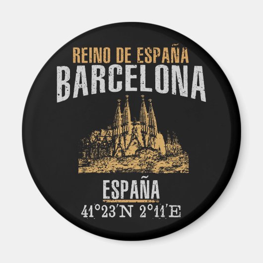 Barcelona Magneet (Voorkant)