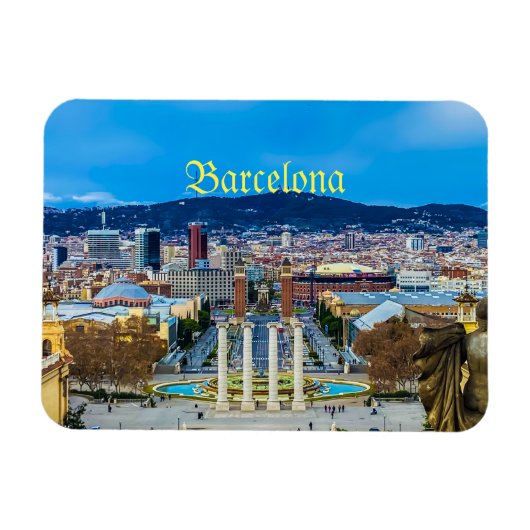 Barcelona, magneet (Horizontaal)