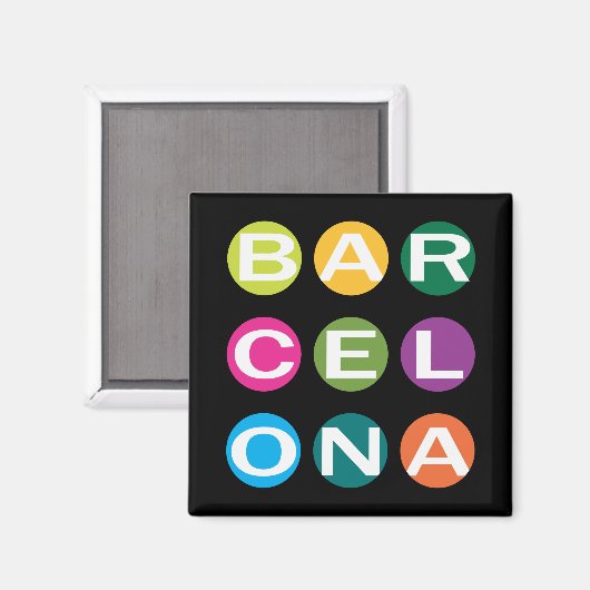 BARCELONA Magnet (Voorkant / Achterkant)