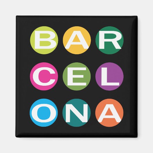 BARCELONA Magnet (Voorkant)