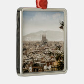 Barcelona Metalen Ornament (Rechts)