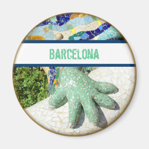 Barcelona Mosaic Lizard magnenet Magneet