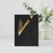 Barcelona Night Briefkaart (Staand voorkant)