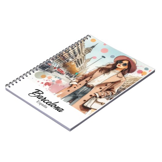 Barcelona Notitieboek (Linkerzijde)