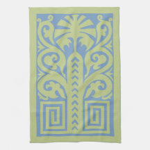 Barcelona Palm Tree Kitchen Towel