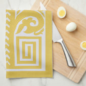 Barcelona Palm Tree Kitchen Towel Theedoek (Quarter Fold)