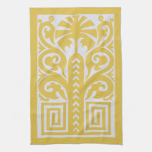 Barcelona Palm Tree Kitchen Towel