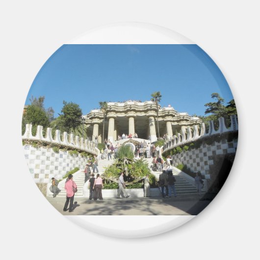 Barcelona—Parc—Guell—[kan.k] Magneet (Voorkant)