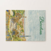Barcelona Park Guell Legpuzzel (Horizontaal)