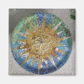 Barcelona Park Guell Magneet (Voorkant)