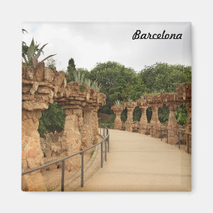 Barcelona Park Guell Magneet