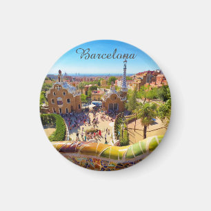 Barcelona, Park Güell Magneet