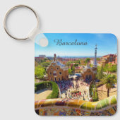 Barcelona, Park Guell Sleutelhanger (Voorkant)