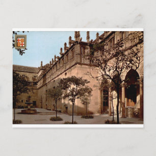 Barcelona Pati dels Tarongers Antieke Binnenplaats Briefkaart