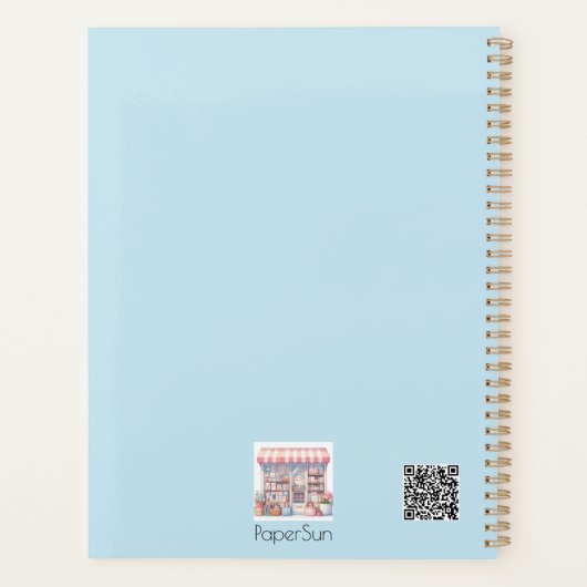 Barcelona Planner (Achterkant)