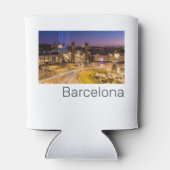 Barcelona Plaza de Espana Catalonia Spain Sunset Blikjeskoeler (Achterkant)