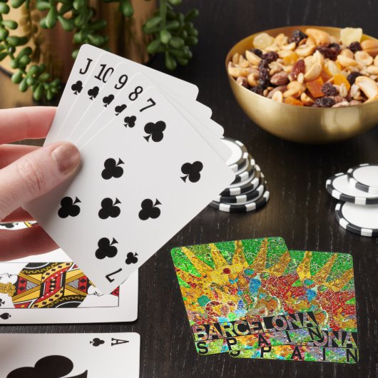 Barcelona Pokerkaarten (Insitu)