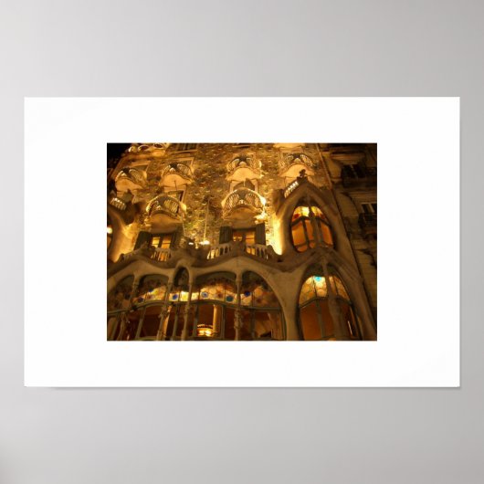 Barcelona Poster (Voorkant)