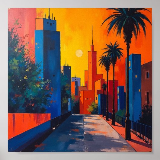 Barcelona Poster (Voorkant)