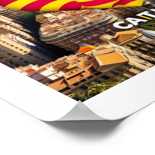 Barcelona Poster (Hoek)