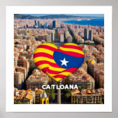 Barcelona Poster (Voorkant)