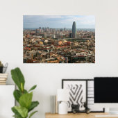 barcelona poster (Thuiskantoor)