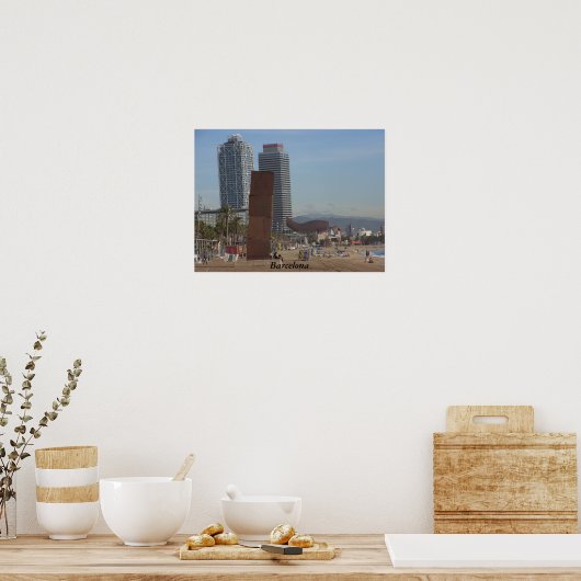 Barcelona Poster (Keuken)