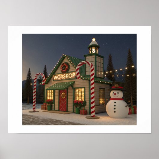 Barcelona Poster (Voorkant)