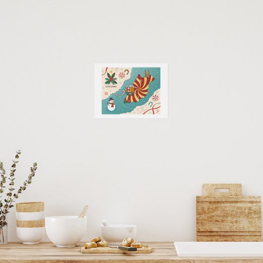 Barcelona Poster (Keuken)