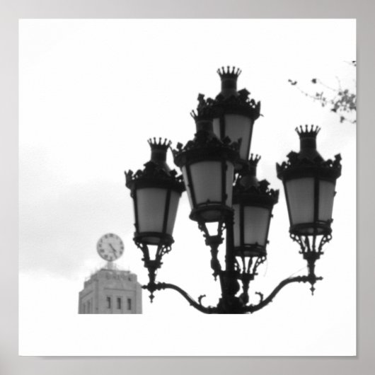 Barcelona Poster (Voorkant)