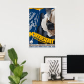 Barcelona Poster Montserrat Kunst Spanje Reisprint (Thuiskantoor)