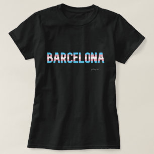 Barcelona Pride Transgender Vlag T-shirt