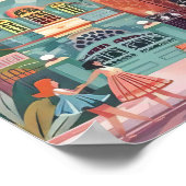 Barcelona Print Barcelona Illustratie Spanje Reize (Hoek)