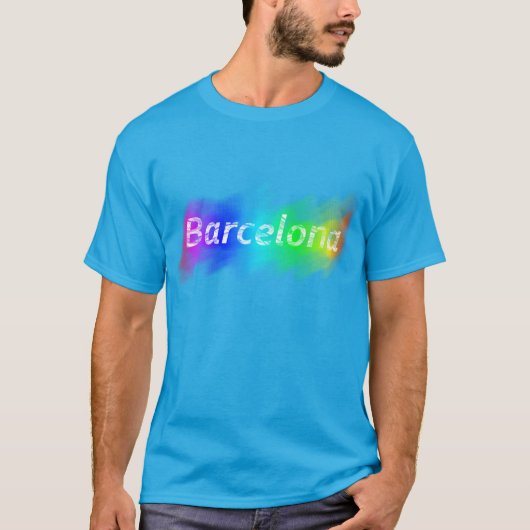 Barcelona Proud City T-shirt (Voorkant)