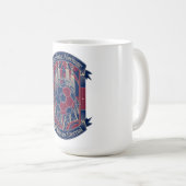 Barcelona Red Horizon, Camp Nou Legacy Gift Koffiemok (Voorkant rechts)