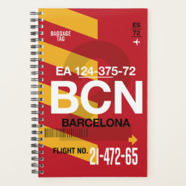 Barcelona - Reisplanner 2026 Planner