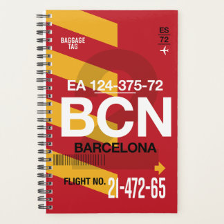 Barcelona - Reisplanner 2026 Planner