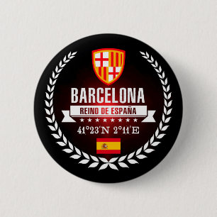 Barcelona Ronde Button 5,7 Cm