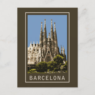 Barcelona Sagrada Familia Briefkaart