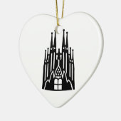 Barcelona Sagrada Familia Keramisch Ornament (Links)