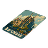  Barcelona Sagrada Familia Magneet (Linkerzijde)