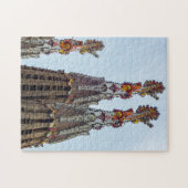 Barcelona Sagrada Familia steeples uitzicht puzzel Legpuzzel (Horizontaal)
