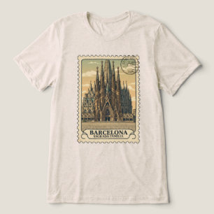 Barcelona Sagrada Familia Tri-Blend Shirt