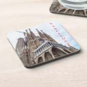 Barcelona Sagrada Familia uitzicht onderzetters (Linkerzijde)