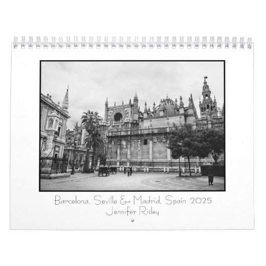 Barcelona, Sevilla & Madrid, Spanje - Kalender 202 (Hoes)