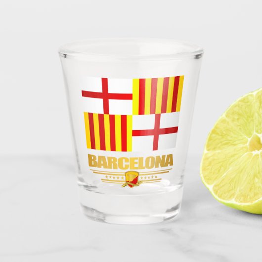 Barcelona Shot Glas (Voorkant)