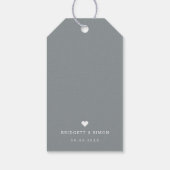 Barcelona Silhouet | Welkomstbericht Cadeautags Cadeaulabel (Achterkant)