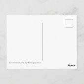 Barcelona Skyline Briefkaart (Achterkant)